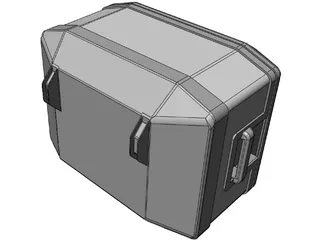 Hepco-Becker Xplorer 45 Topcase 3D Model preview