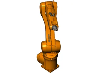 Kuka KR10 Sixx 3D Model preview