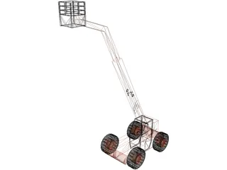 Clawder Crane 3D Model preview