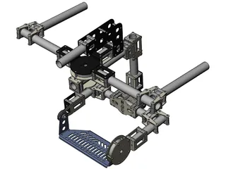 Gimbal 3D Model preview