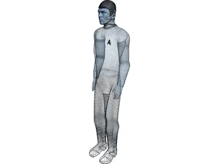 Spock 3D Model preview