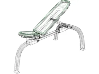 CL 2164 GYM 3D Model preview