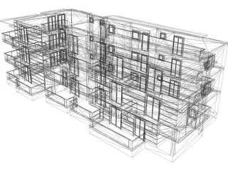 Building 3D Model preview