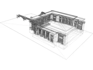 Grand Central Terminal 3D Model preview