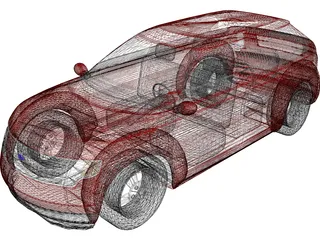 Ford Edge (2007) 3D Model preview