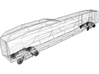Train 3D Model preview