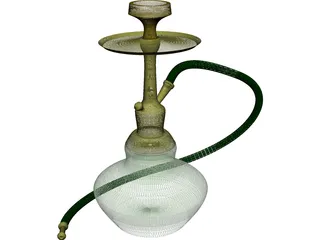 Hookah 3D Model preview