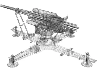 Flack 88 3D Model preview