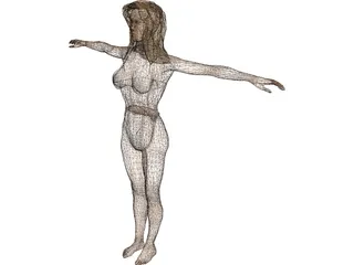 Woman 3D Model preview