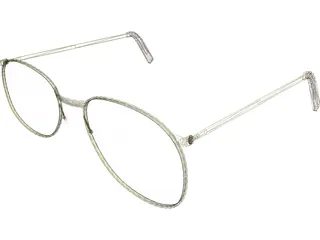 Glasses 3D Model preview
