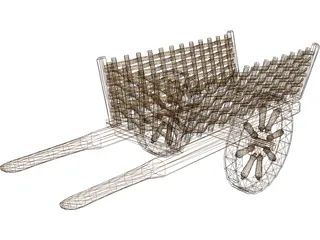 Carreta 3D Model preview