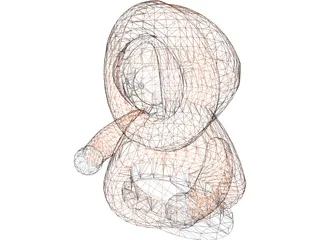 South Park Kenny 3D Model preview