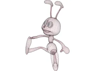 Toy Ant 3D Model preview