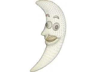 Moon Toy 3D Model preview