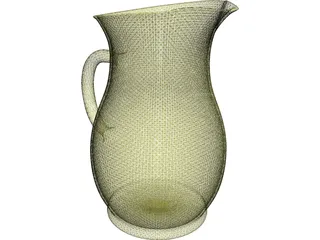 Water Pitcher 3D Model preview