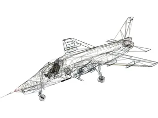 IAR-93 Vultur 3D Model preview