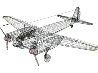 Junkers Ju 88C-2 3D Model preview