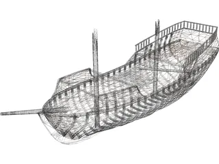 Shipwreck 3D Model preview