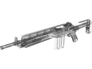 M14 EBR 3D Model preview