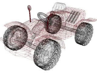 ATV 3D Model preview