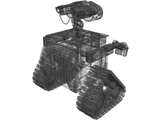 Wall-E 3D Model preview