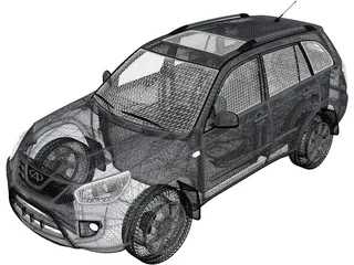 Chery Tiggo (2010) 3D Model preview