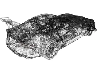 Dodge Viper ACR (2016) 3D Model preview