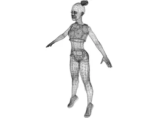 Woman 3D Model preview