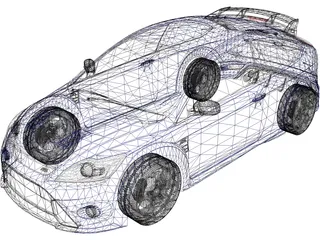 Ford Focus RS 3D Model preview