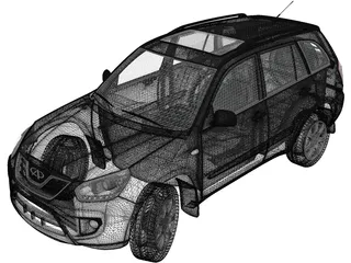 Chery Tiggo [T11] (2010) 3D Model preview