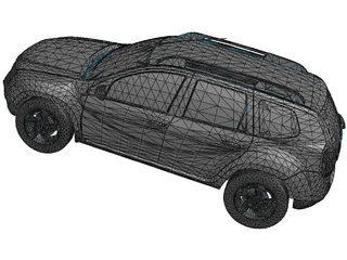 Renault (Dacia) Duster D-Cross 3D Model preview