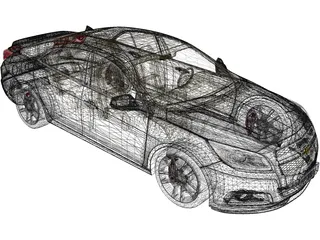 Chevrolet Malibu (2013) 3D Model preview