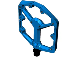 Bicycle Pedal 3D Model preview