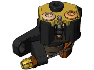 Shimano Bike Brake 3D Model preview
