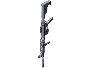M4A1 3D Model preview