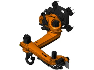 Kuka KR120 3D Model preview
