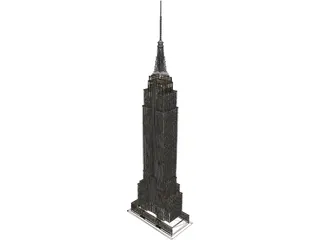 Empire State Building 3D Model preview