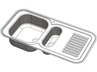 Kitchen Sink 3D Model preview