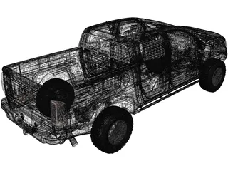 Chevrolet Colorado ZR2 (2017) 3D Model preview