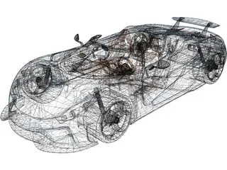 Koenigsegg Regera 3D Model preview