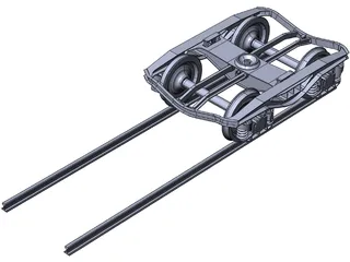 Y-25 Bogie 3D Model preview
