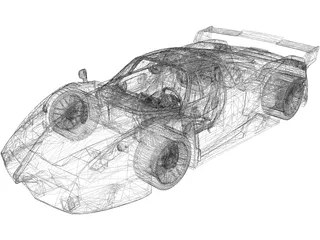 Gemballa MIG-U1 (2010) 3D Model preview