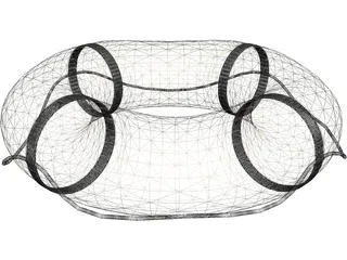 Lifebuoy 3D Model preview