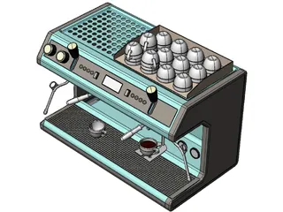 Coffee Machine 3D Model preview