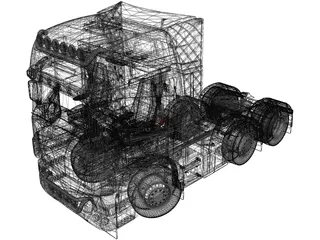 Scania R620 3D Model preview