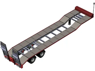 Low Loader 3D Model preview