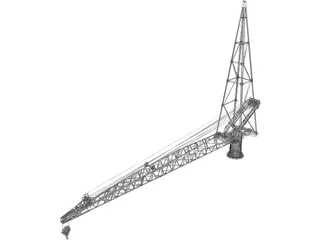 Crane 3D Model preview