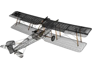 Hansa-Brandenburg C.I 3D Model preview