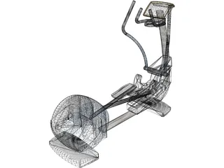 Cybex Arc Trainer 3D Model preview