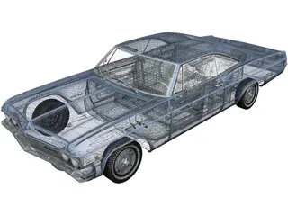 Chevrolet Impala (1965) 3D Model preview
